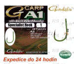 Haczyki Gamakatsu G-Carp A1 Specialist Hook Camo Green
