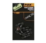 FOX Edges kwik change swivels - rozmiar 10 - CAC486
