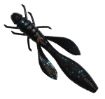 Nimfa Owner Yuki Bug - kolor Black / Blue Flake