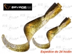 Zapasowe ogony Savage Gear 3D Hard Eel - kolor Olive Gold