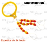 Stoper Cormoran - silikonowy żółty/czerwony