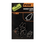 FOX Maggot Clips - rozmiar 8 - CAC525