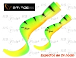 Zapasowe ogony Savage Gear 3D Hard Eel - kolor Firetiger