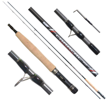Wędka Jaxon Caracal Fly 255 cm - 2 części - AFTMA 4/5