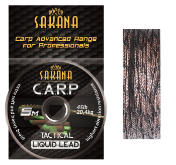 Plecionka York Sakana Liquid Lead Tactical - kolor moro brązowy