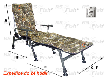 Fotel F5R - podnóżek - kolor kamuflaż