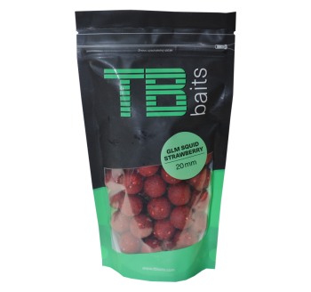 Kulki proteinowe TB Baits GLM Squid Strawberry 250 g