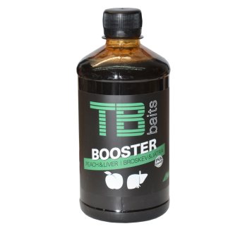 Booster TB Baits - Brzoskwinia & Wątroba - 500 ml