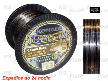 Żyłka Konger Team Carp Camo Dark 1000 m