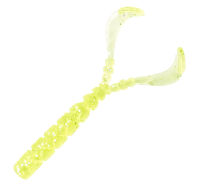 Mustad AJI Worm - Chiki - Chiki - kolor UV Clear Chatreuse (MAJI-CHK-1.7-5)