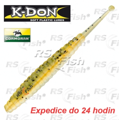 Przynęta dropshot Cormoran K-DON S8 Slugtail - kolor natural perch - 5 szt