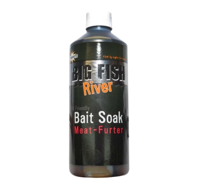 Atraktor Dynamite Baits Big Fish River Bait Soak Meat & Furter - 500 ml