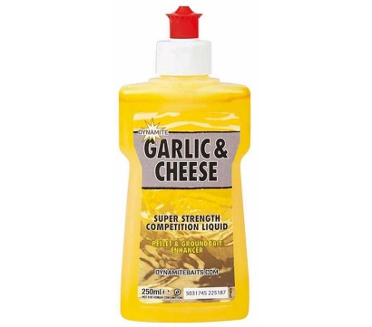 Dynamite Baits XL Liquid Garlic & Cheese 250 ml
